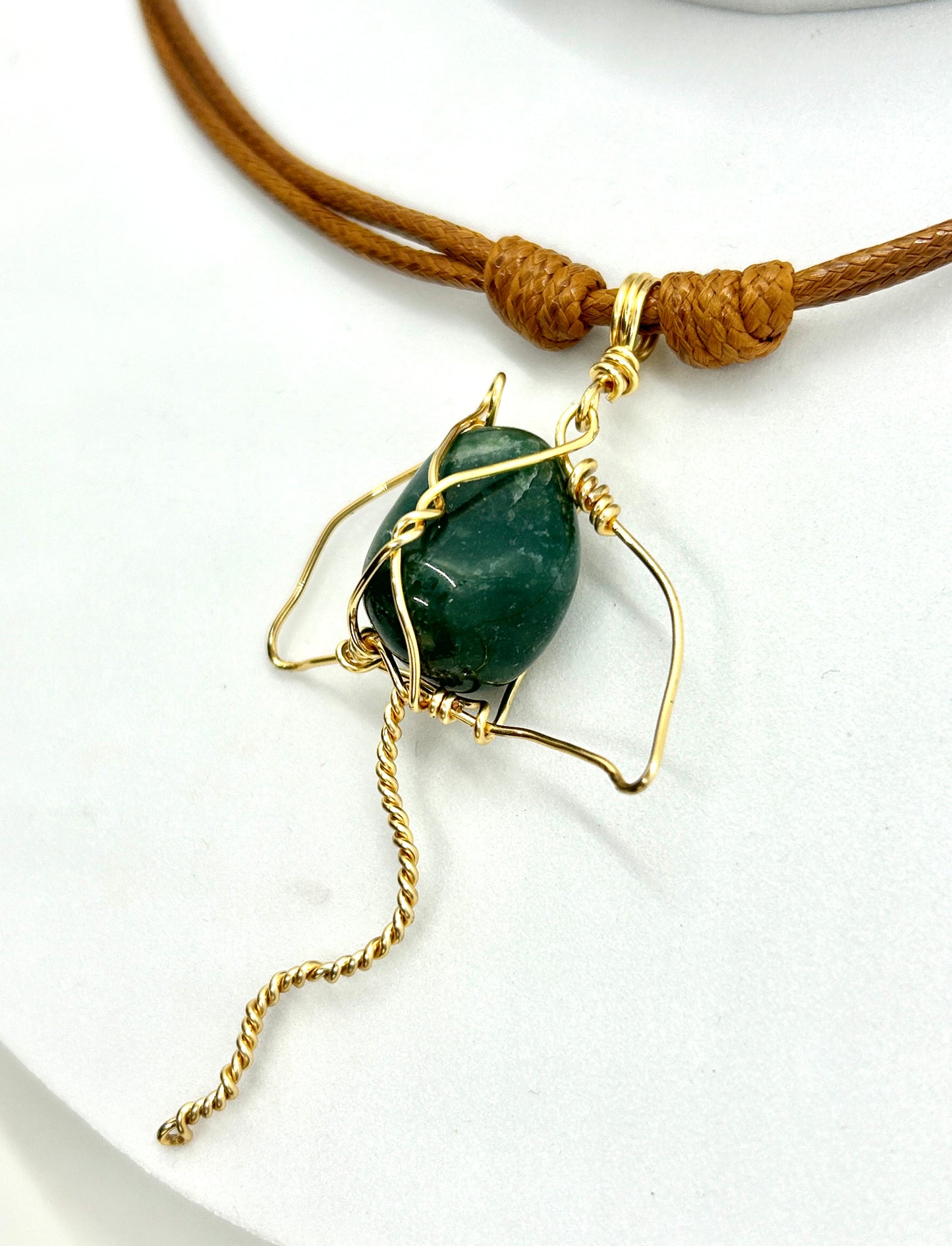 Stingray Fish (Jade) Necklace