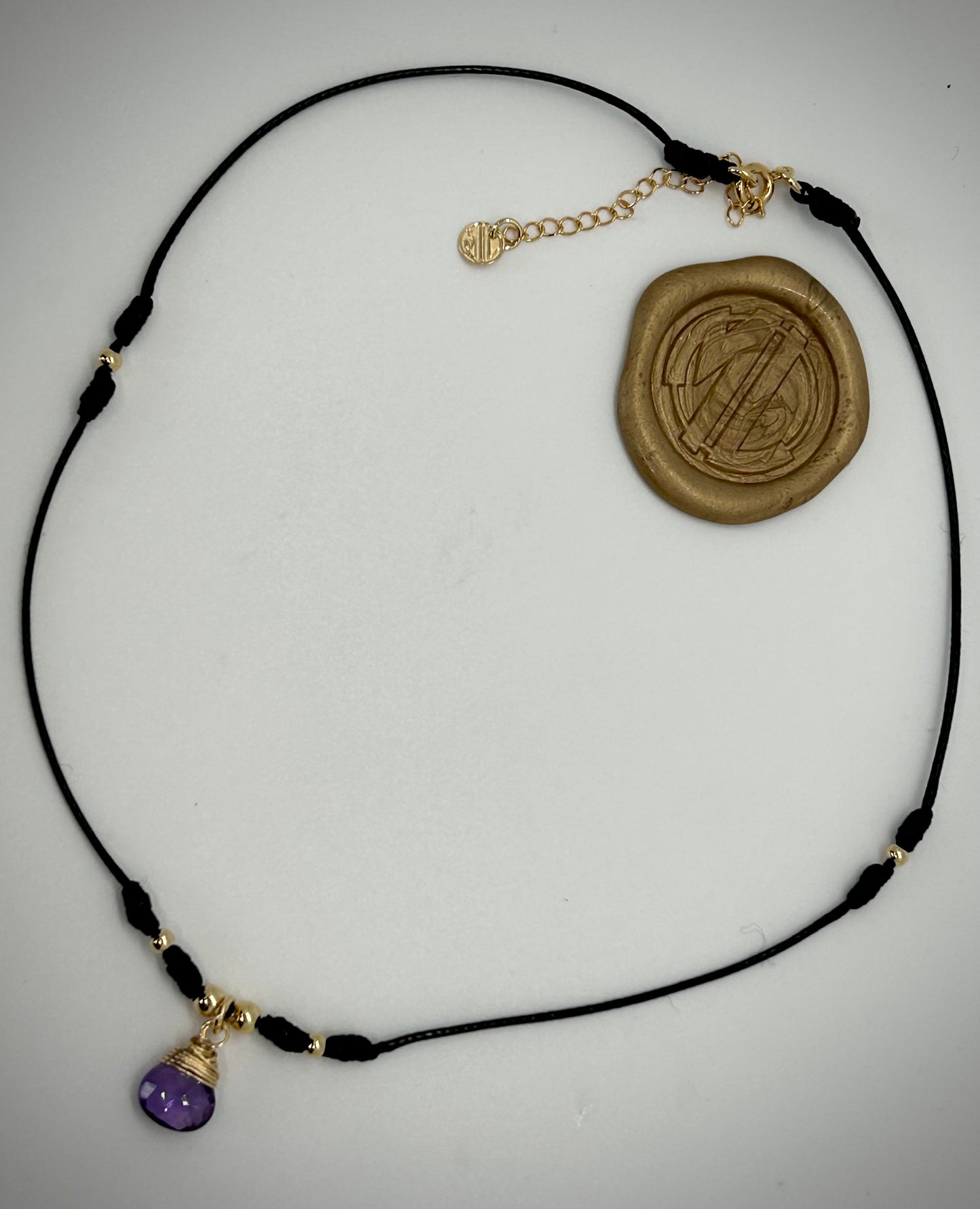 African Amethyst Necklace