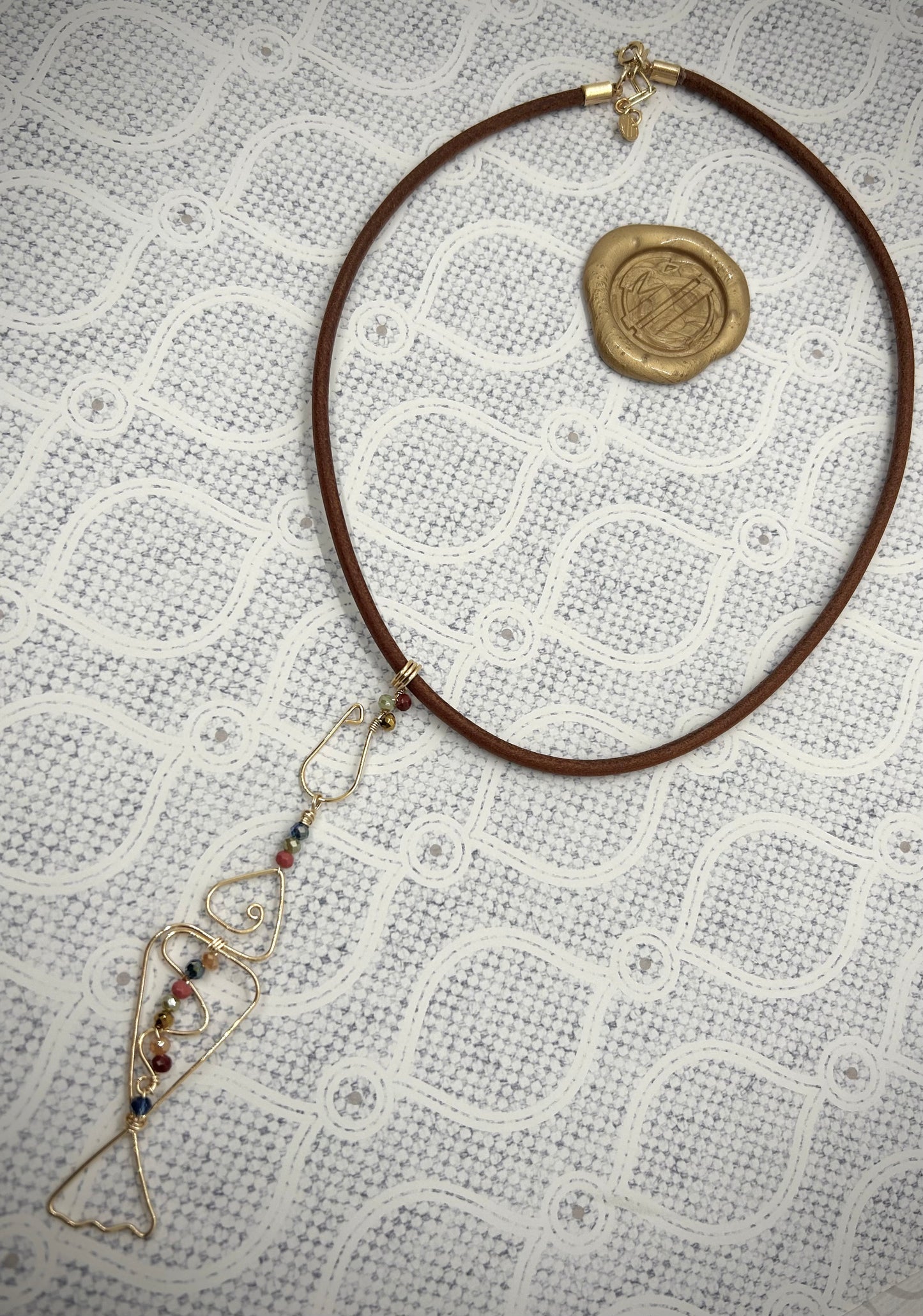 Multicolor Fish Necklace