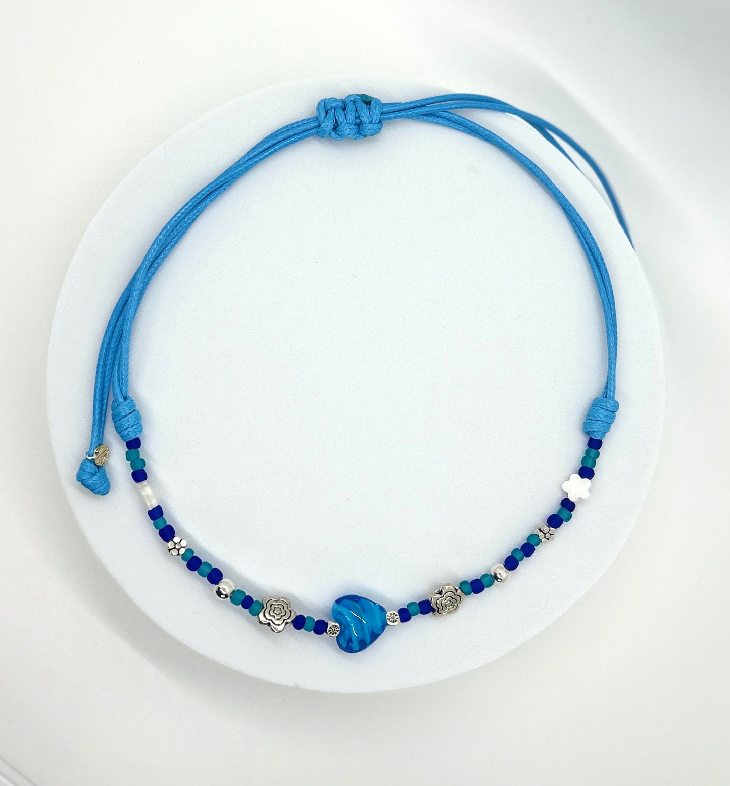 Forever Young Necklace Blue)