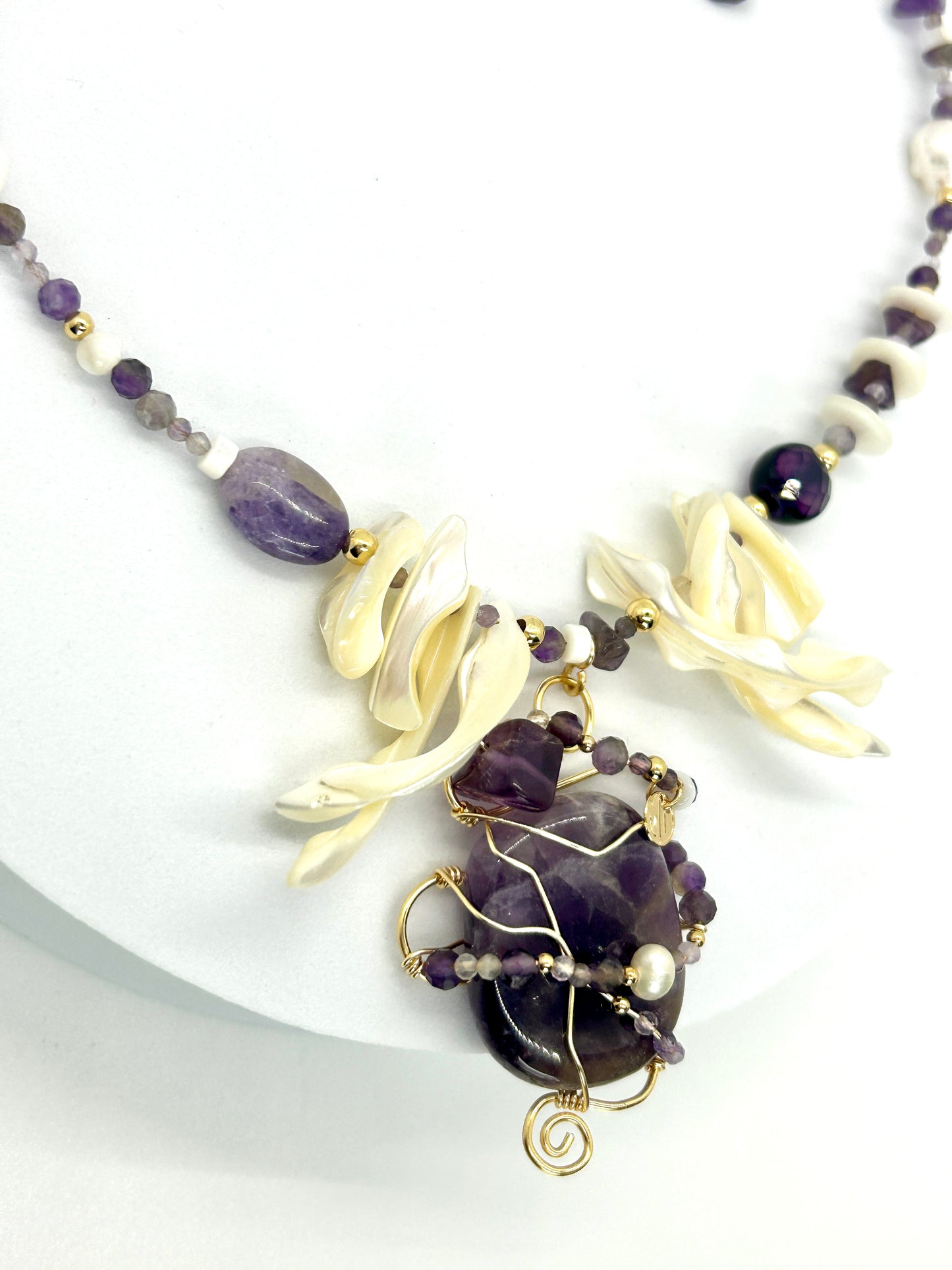 Lush Amethyst Necklace