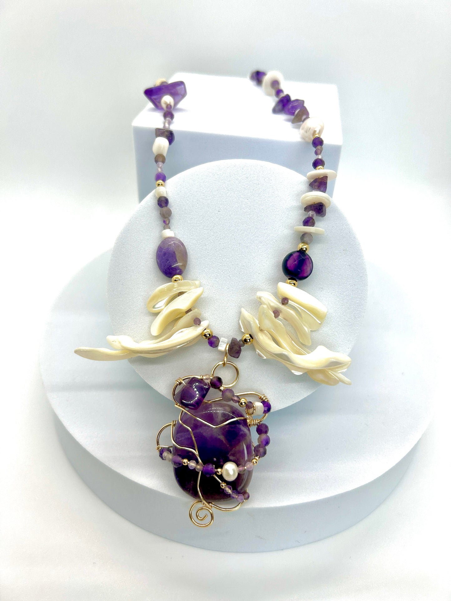 Lush Amethyst Necklace