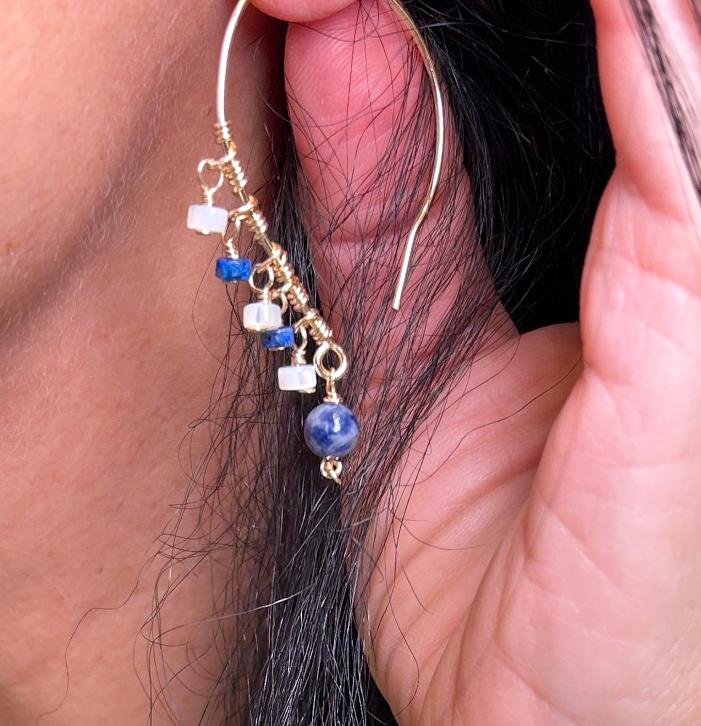 Beach earrings