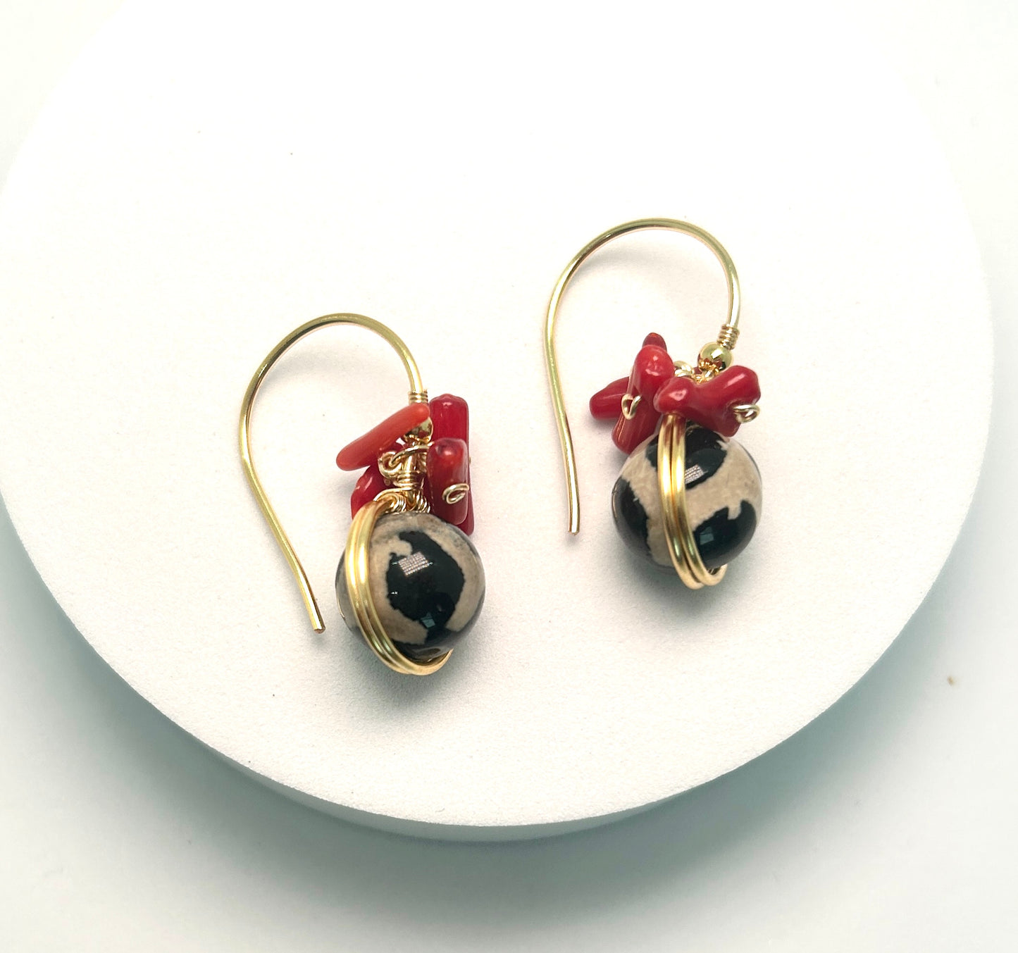 Fire Love earrings