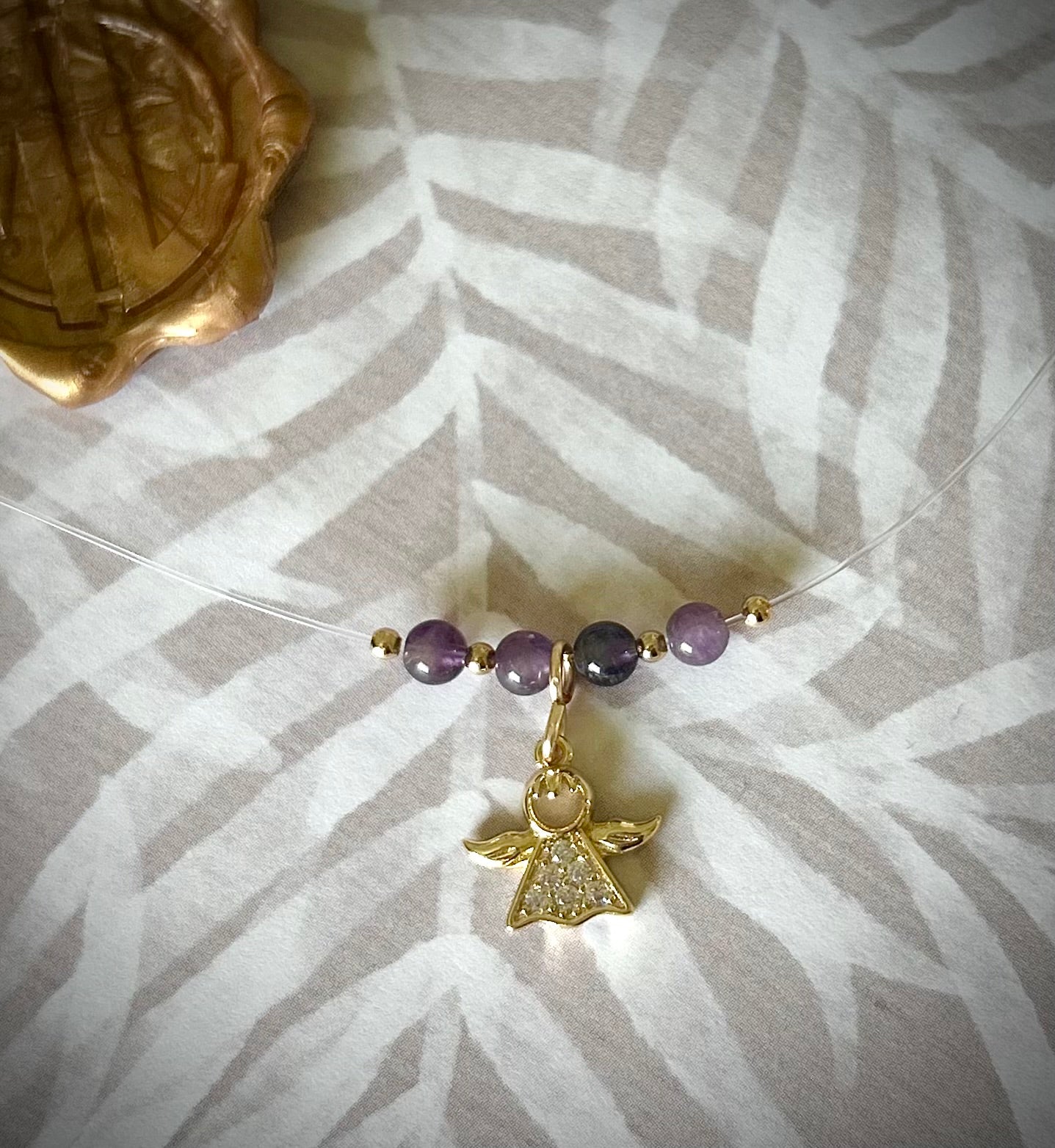 Guardian Angel Invisible Necklace