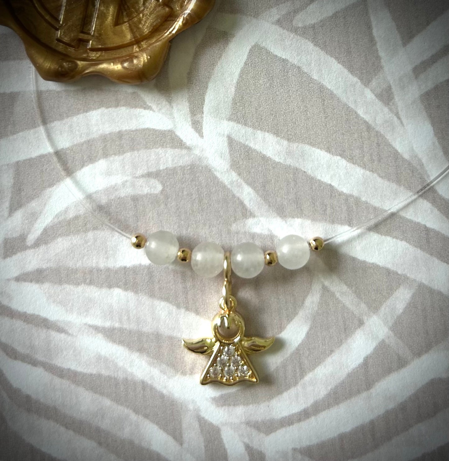 Guardian Angel Invisible Necklace