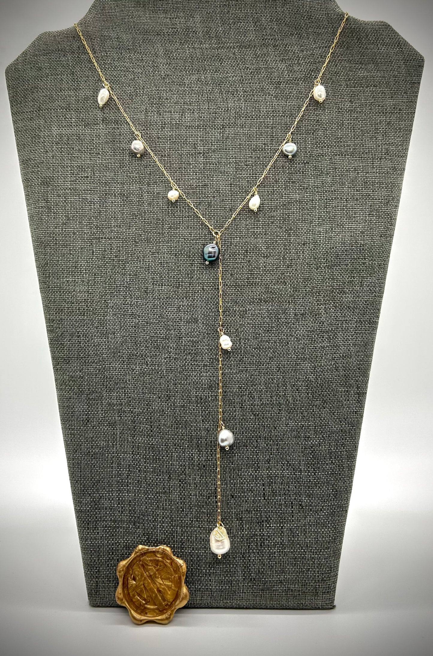 Drop Necklace pearls